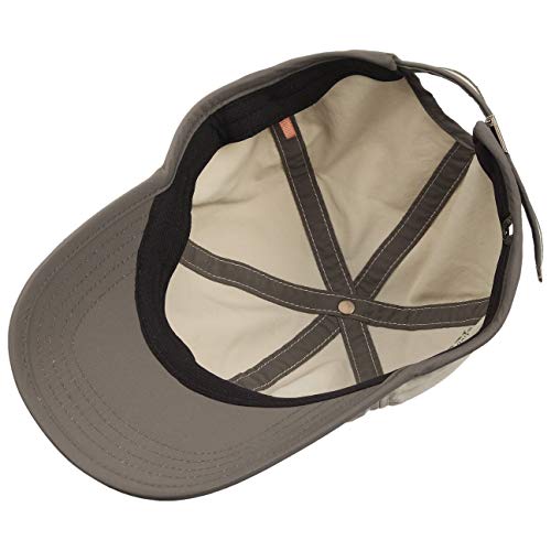 Stetson Gorra Kitlock Outdoor Mujer/Hombre - de Sol Protector UV con Visera, Ribete Primavera/Verano - XL (60-61 cm) Beige