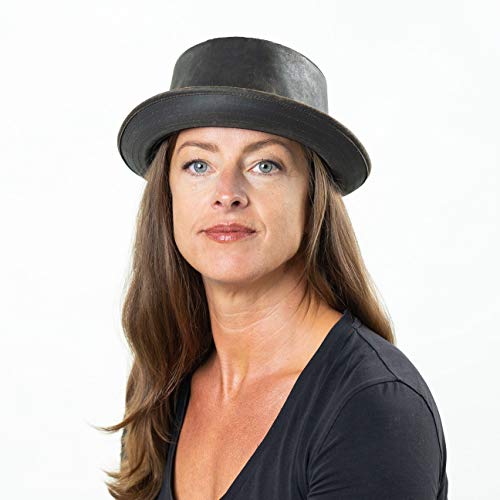 Stetson Pork Pie Odenton Sombrero para Mujer/Hombre - Porkpie de algodón - Fedora Impermeable y con protección Solar - Sombrero de Hombre para Verano/Invierno - Sombrero de