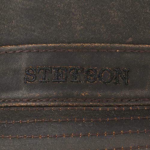 Stetson Pork Pie Odenton Sombrero para Mujer/Hombre - Porkpie de algodón - Fedora Impermeable y con protección Solar - Sombrero de Hombre para Verano/Invierno - Sombrero de