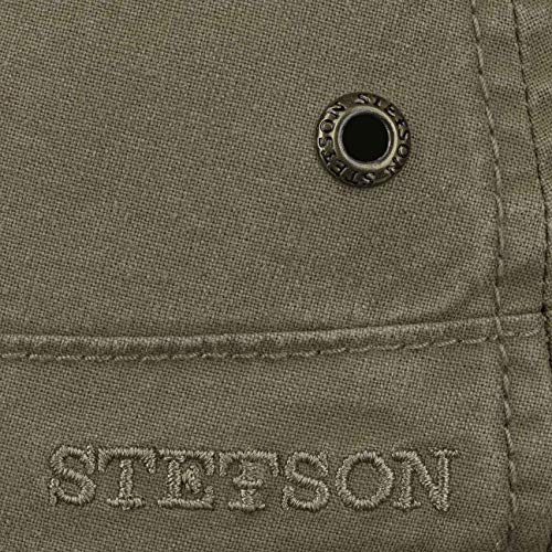Stetson Sombrero Algodón Delave Mujer/Hombre - de Verano Pescador Vacaciones Primavera/Verano - S (54-55 cm) marrón