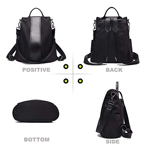 StillCool Mochila Mujer Antirrobo Bolsa para Mujer Tela Oxford, Mochila Bolsos de Mano Impermeable y Antirrobo Backpack Daypack para Escuela,Trabajo,Y Viajo,etcétera