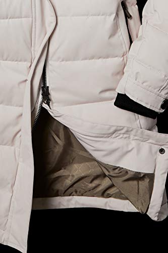 STOY WMN Quilted PRK A Parka con Aspecto de plumón y Capucha Desmontable, Mujer, Berenjena, 54