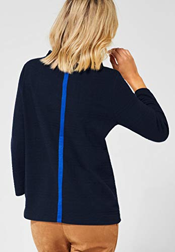 Street One 300974 Krisi Sudadera, Azul (Deep Blue 11238), 40 (Talla del Fabricante: 38) para Mujer