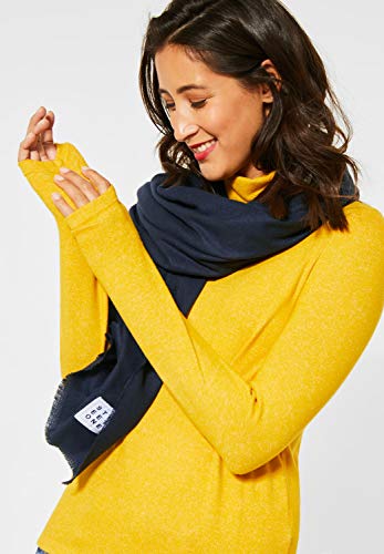 Street One 571248 Bufanda de moda, Onyx Blue, Talla única para Mujer