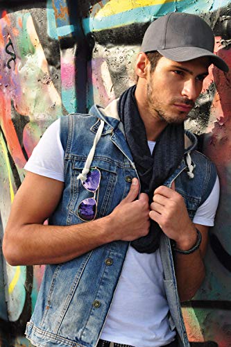 styleBREAKER Gorra clásica de 6 Paneles con Superficie cepillada, Gorra de béisbol, Ajustable, Unisex 04023018, Color:Rojo