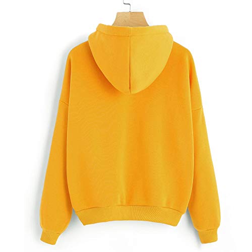 Sudadera con Capucha para Mujer-Sudaderas Mujer Baratas De Manga Larga Estampado Amor Tops Otoño-Invierno Camiseta Hoodie Capucha Pullover