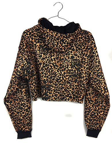 Sudadera de mujer con capucha estampado leopardo y London de moda para chica Talla única