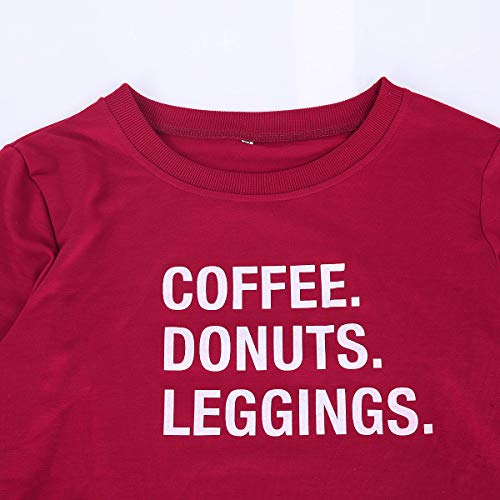 Sudadera Madre e Hija Color Liso Mangas Largas Cuello Redondo Estamapdo Letras Divertidos (Mujer, S)