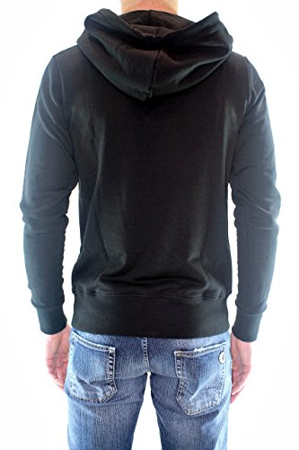 Sudadera negra con capucha Thrasher Flame negro S