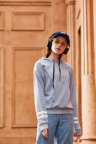 Sudaderas con Capucha Mujer, Sudadera para Mujer De Manga Larga Moda Sudadera Pullover Tops Blusa Calle