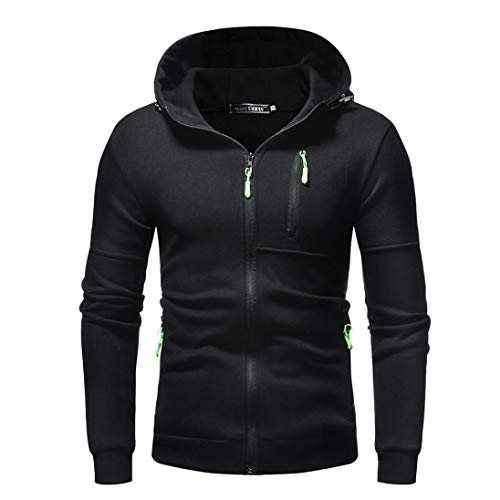 Sudaderas Hombre Chaquetas Hombre Marca Invierno,ZARLLE Ropa Hombre Guapa Top Moda Moto Ropa Cremallera Deportes Cardigan Sudaderas De AlgodóN Hombre Chaquetas Y Abrigos