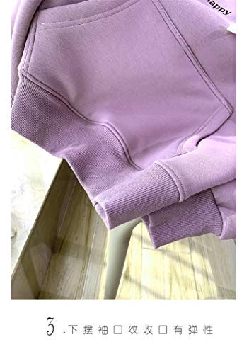 Sudaderas Hoodie Sudaderas con Capucha De Mujer Cachemira De Imitación Más Terciopelo Grueso Otoño E Invierno Coreano Suelto PE