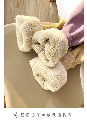 Sudaderas Hoodie Sudaderas con Capucha De Mujer Cachemira De Imitación Más Terciopelo Grueso Otoño E Invierno Coreano Suelto PE