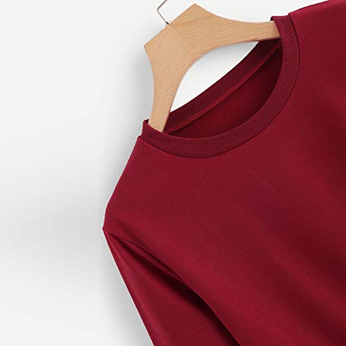 Sudaderas Mujer Tumblr Cortas Chica Adolescente Niña - I DO Not Seek Camiseta Manga Larga Tops - Kawaii Deportivo Modernas Ropa Invierno Otoño 2019