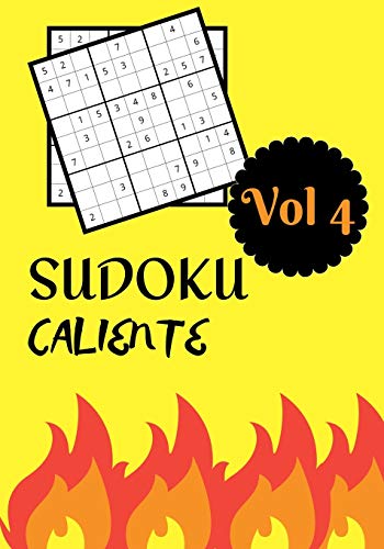 SUDOKU CALIENTE: Vol 4 | Nivel dificil con soluciones
