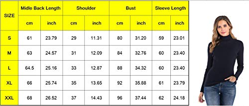 Suéter Cuello Alto para Mujer Pull-Over Tops Primavera Otoño Suéter de Punto Suéter de Invierno cálido y Elegante Suéter Elegante Calcetín Moderno Cuello Alto Alto Mujer Básico