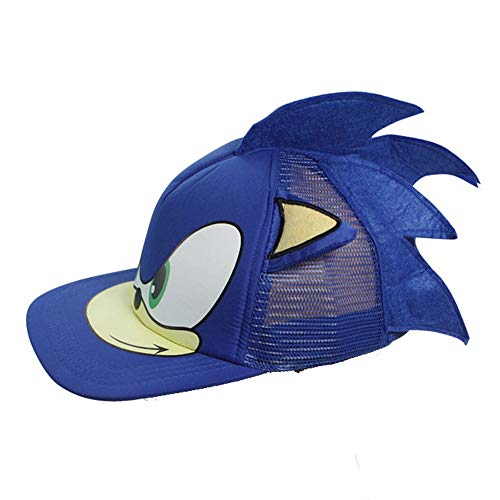 SunAll Hip Hop Gorra de béisbol Sombrero del Casquillo, 1 Historieta de Las PC de Sonic Moda Sombrero de Sol Casual Regalos de Cosplay del Partido de béisbol del Casquillo del Acoplamiento Casquillo