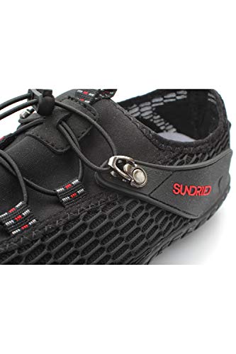 Sundried Mujer Barefoot Running Shoes Minimalista Operando Neutro Gimnasio y Formación Zapatos (Negro, Tamaño 5 Reino Unido)