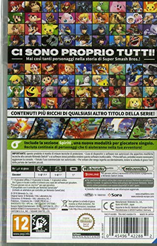 Super Smash Bros Ultimate - Nintendo Switch [Importación italiana]