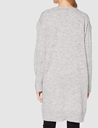 Superdry Alpaca Blend Cardigan Jersey de Punto, Marga Gris Claro, XXS para Mujer