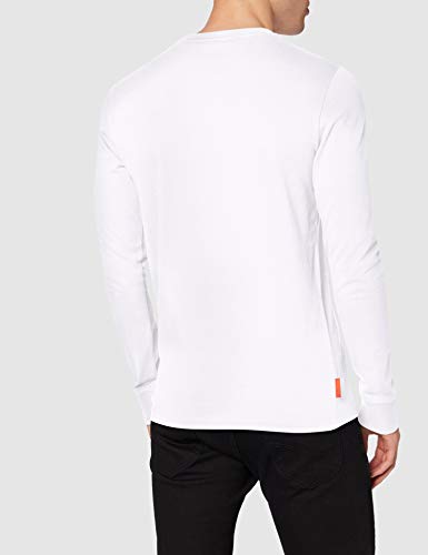 Superdry Collective LS Top Camiseta sin Mangas, Blanco (Optic 01c), 3XL para Hombre