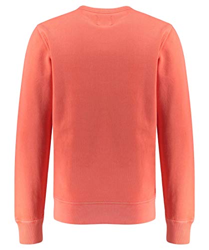 Superdry OL Crew Sudadera, Naranja (Pastelline Coral T7g), L para Hombre
