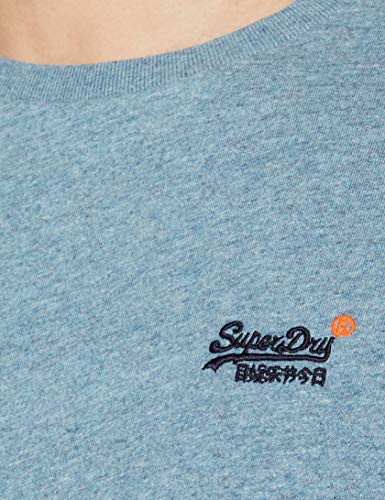 Superdry OL Vintage Emb LS Top Camiseta sin Mangas, Azul (Desert Sky Blue Grit Z7z), XXL para Hombre