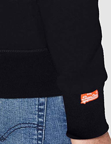 Superdry Orange Label Ziphood suéter, Azul (Eclipse Navy 98T), L para Hombre