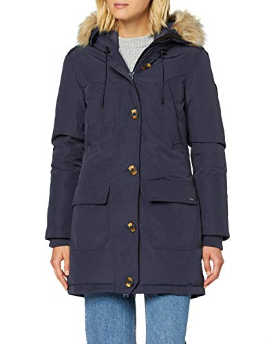 Superdry Rookie Down Parka Abrigo, Azul (Rinsed Navy 08s), XXS (Talla del Fabricante:6) para Mujer