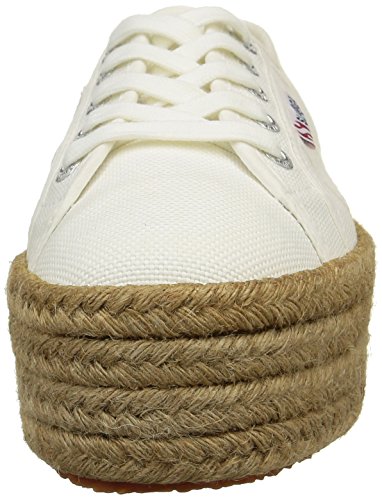 Superga 2790-COTROPEW, Zapatillas Mujer, Blanco (901 White), 41 EU (7 UK)