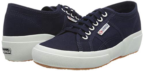 Superga 2905-cotw Linea Up and Down, Zapatillas de Gimnasia Mujer, Azul (Blue Navy 00g), 42 EU