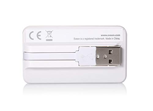 Sveon SCT011M - Lector DNI Electrónico y Tarjetas inteligentes compatible con MAC y Windows [España]