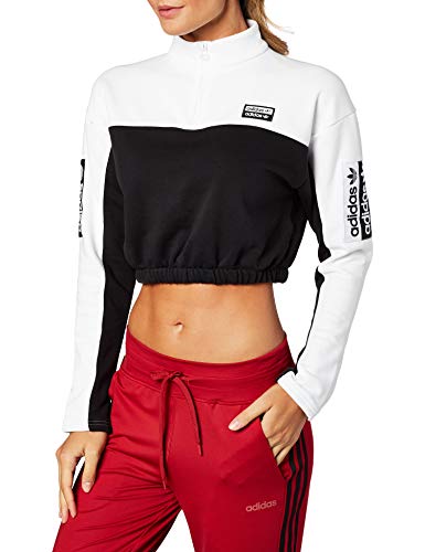 Sweatshirt Femme Adidas Crop