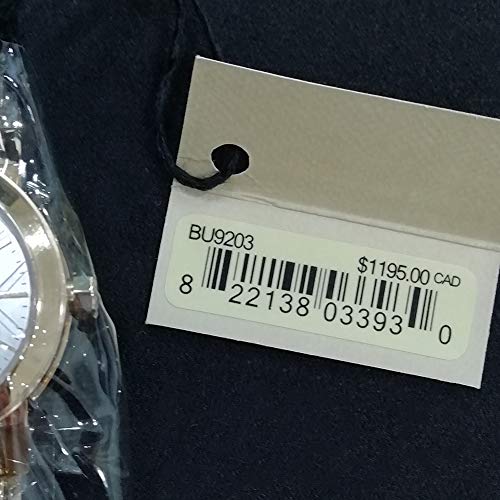Swiss Rare BU9203 - Reloj de pulsera para mujer (esfera plateada, 26 mm)