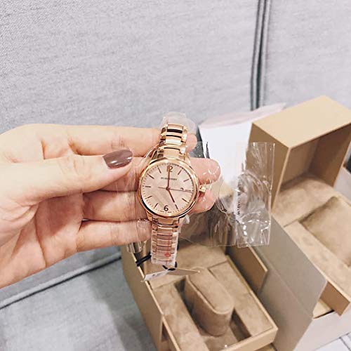 Swiss Rare Rose Gold Date Dial 32mm Mujeres Reloj de pulsera El Clásico BU10116