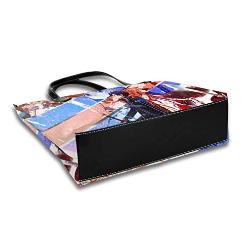 Sword Art Online Bolso de moda 3D impreso de alta calidad de microfibra de cuero de gran capacidad impermeable bolso para las mujeres
