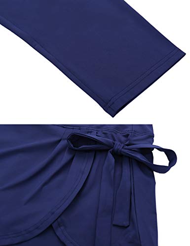 Sykooria Falda Pantalón Deportiva para Mujer Capris Faldas de Tenis y Golf 3/4 Leggins de Chándal Mujeres Correr Entrenamiento Yoga Fitness