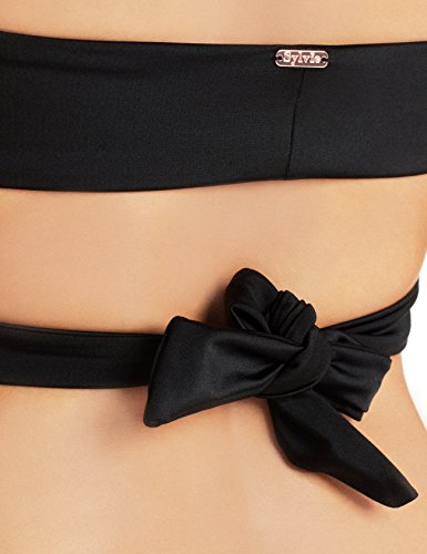 Sylvie Flirty Swimwear Brix, Parte de Arriba de Bikini para Mujer, Negro (Black 5053), 42 (Talla del fabricante: 40A)