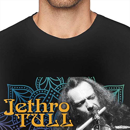 T-Shirt Camisetas y Tops Polos y Camisas Jethro Tull Mans Fashion Short Sleeve Cotton Shirts Outdoor