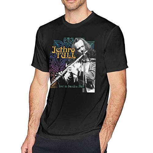 T-Shirt Camisetas y Tops Polos y Camisas Jethro Tull Mans Fashion Short Sleeve Cotton Shirts Outdoor