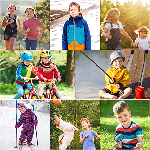 Tacobear 6 Piezas Bufanda Cuello Niño Pañuelos Bufanda Bebé Algodón Suave Calentador de Cuello Viaje Al aire libre Bufandas Pañuelos Cuello para Niños Niñas 0-3 Años (Dibujos Animados)