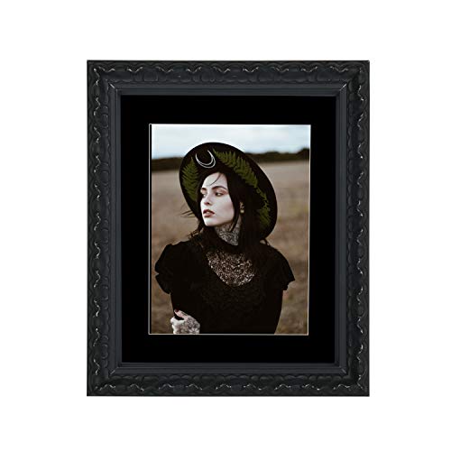 Tailored Frames Marcos a Medida - Gama Vienna, decoración Vintage Shabby Chic y Marcos de Fotos en Negro con Marco Negro de 20,3 x 15,2 cm