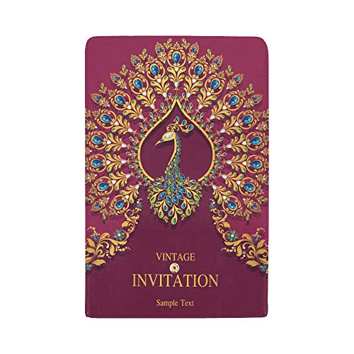 Tarjeta de invitación de Boda Personalizada única Resumen Islam Mujer Cartera Triple Monedero Largo Titular de la Tarjeta de crédito Estuche Bolso