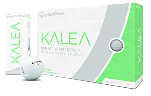 TaylorMade Pelotas de Golf Kalea para Mujer, Color Blanco, una docena (2019)