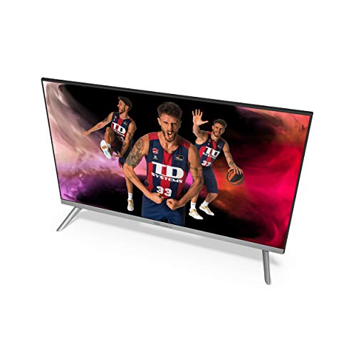 TD Systems K32DLJ12HS - Televisores Smart TV 32 Pulgadas HD Android 9.0 y HBBTV, 800 PCI Hz, 3X HDMI, 2X USB. DVB-T2/C/S2, Modo Hotel. Televisiones