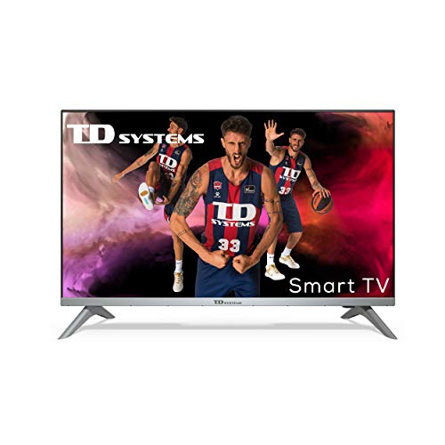 TD Systems K32DLJ12HS - Televisores Smart TV 32 Pulgadas HD Android 9.0 y HBBTV, 800 PCI Hz, 3X HDMI, 2X USB. DVB-T2/C/S2, Modo Hotel. Televisiones