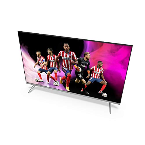 TD Systems K43DLJ12US - Televisores Smart TV 43 Pulgadas 4k UHD Android 9.0 y HBBTV, 1300 PCI Hz, 3X HDMI, 2X USB. DVB-T2/C/S2, Modo Hotel. Televisiones