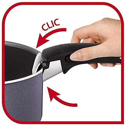 Tefal Mango Ingenio L9933015 - Mango extraíble para Tefal Ingenio, 3 puntos de fijación con la sartén, permite hasta 10 kg de peso