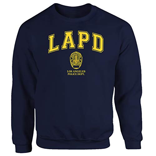 Tex-Ha LAPD Los Angeles California CSI CIS Navy FBI USA Policía Azul Sudadera, Sudadera, Sudadera azul marino XXXL