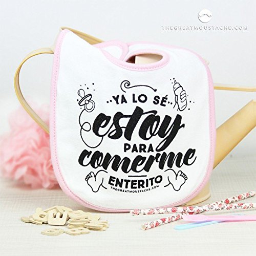 The Great Moustache - Kit - Tenéis El Bebé Más Bonito Del Mundo Color Rosa, Talla 0-6 Meses